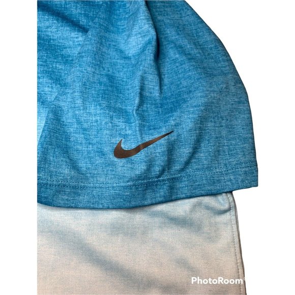 Nike Golf Tour Performance Men’s Golf Polo Blue Ombré Size Extra Large - Picture 3 of 4